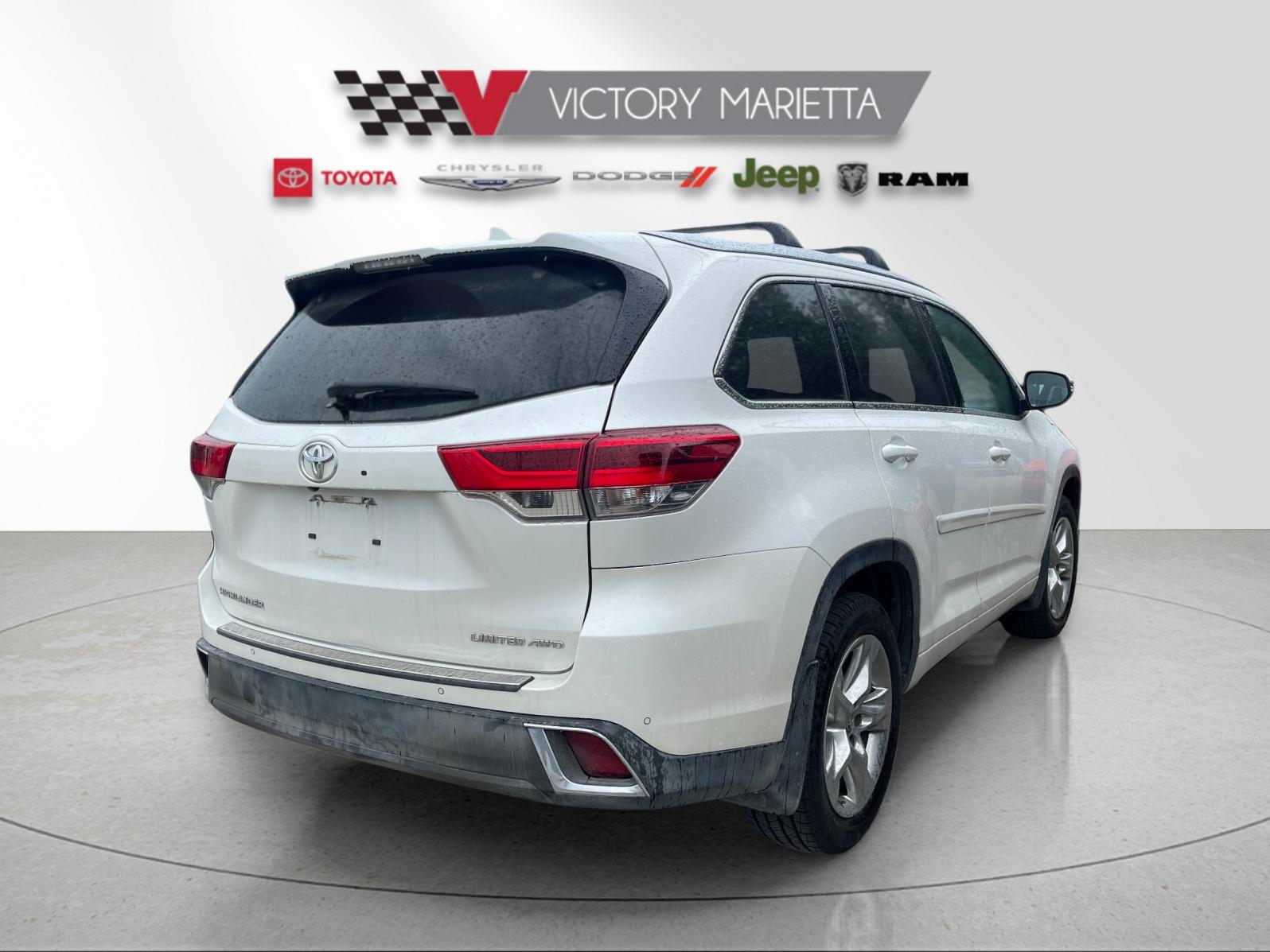 Used 2019 White Toyota Limited image 4