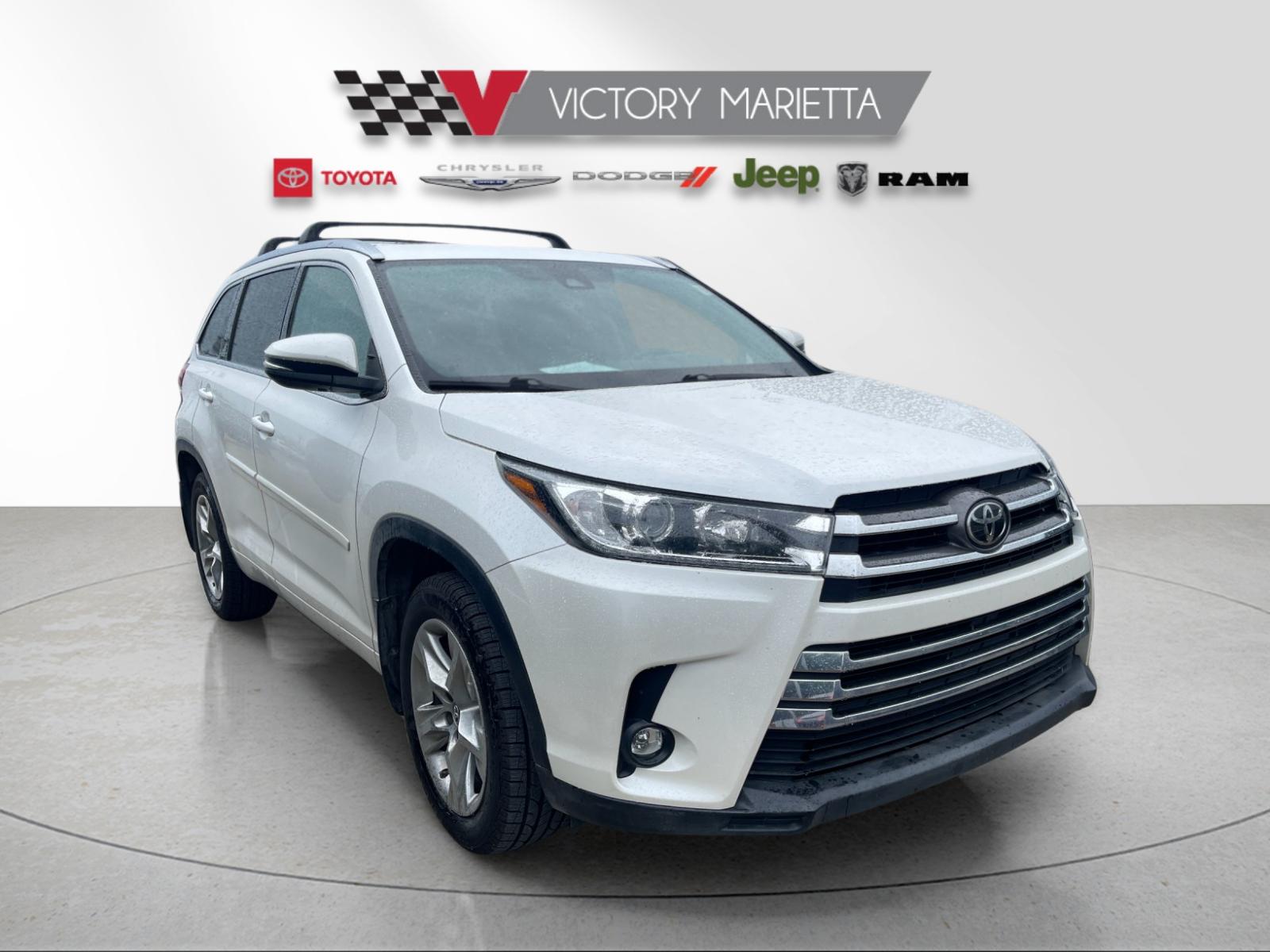 Used 2019 White Toyota Limited image 5
