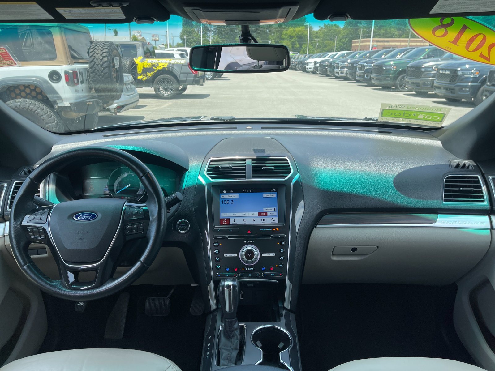 Used 2018 Blue Ford Limited image 15