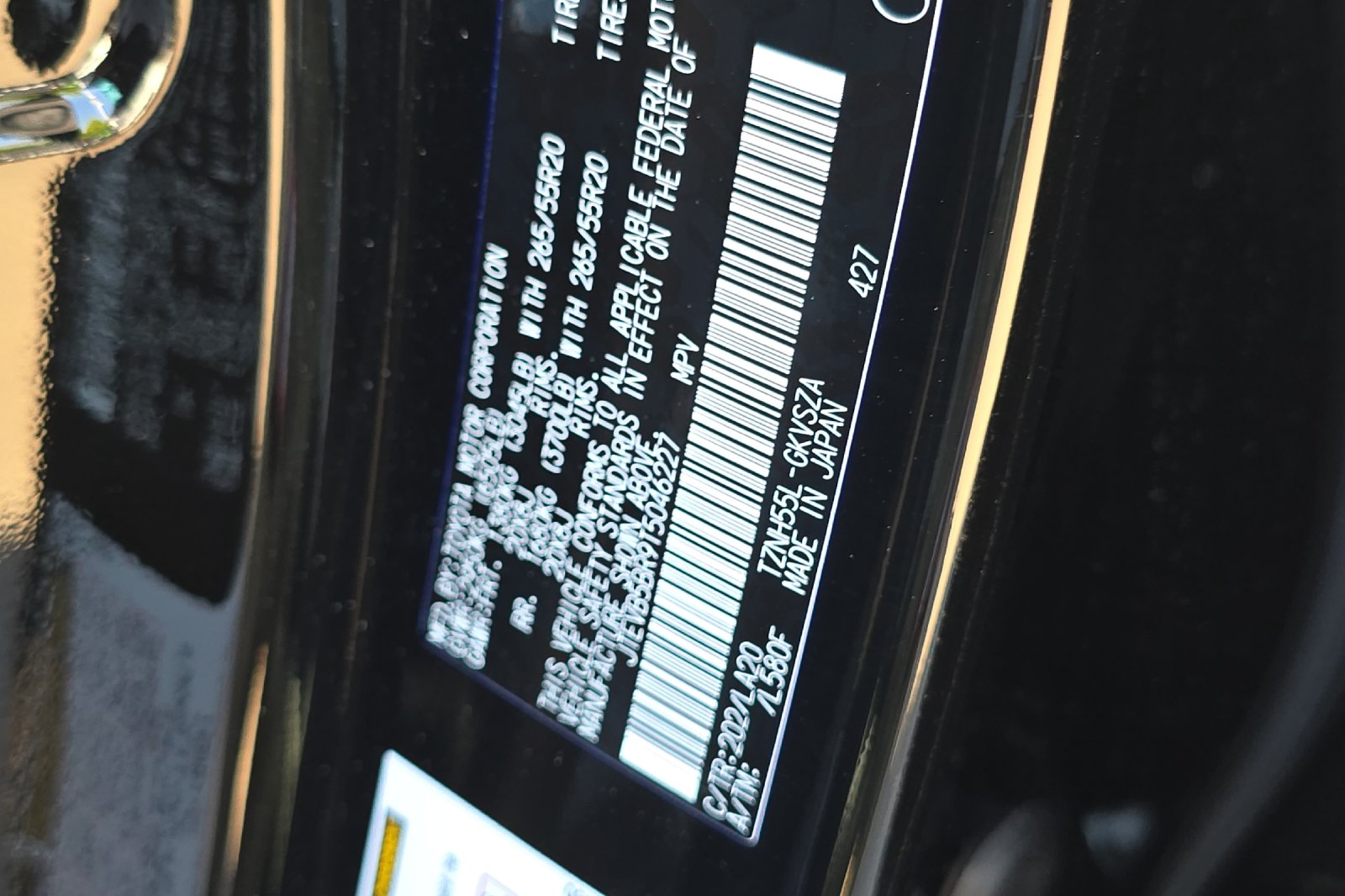 New 2026 Black Toyota 4Runner Limited image 23