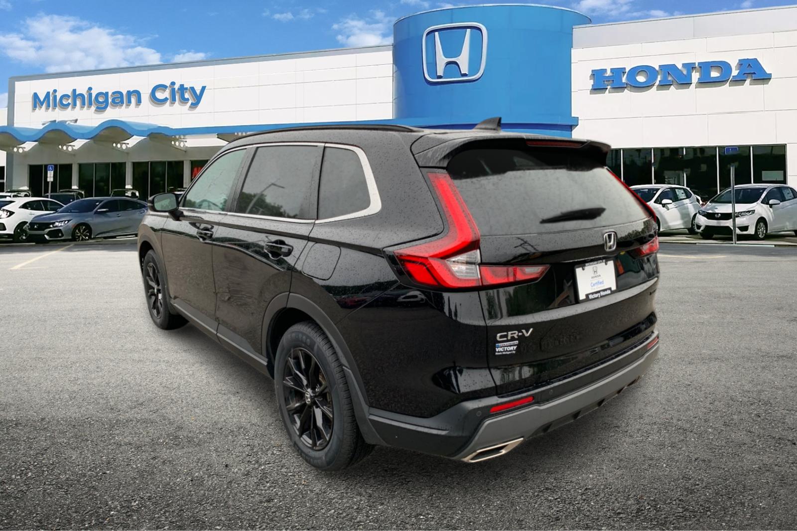 Certified Used 2024 Crystal Black Pearl Honda Sport-L image 3