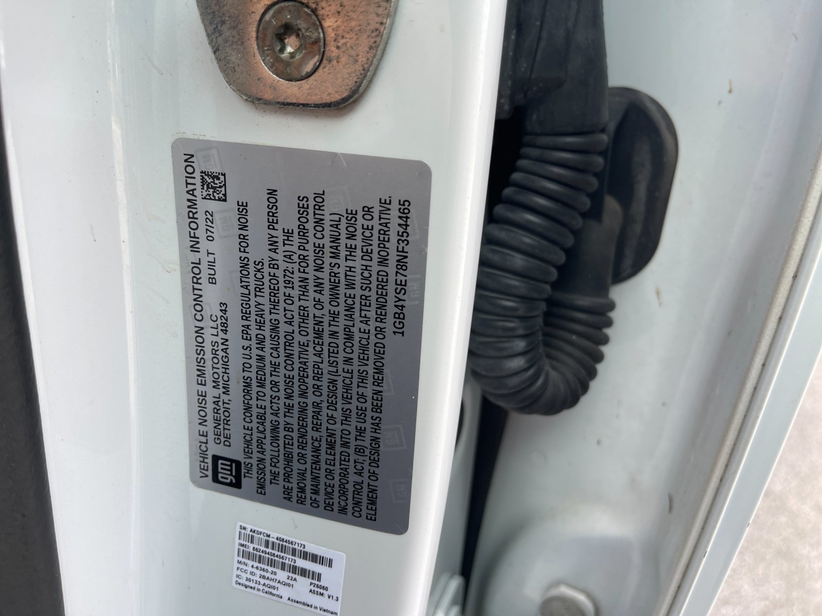 Used 2022 White Chevrolet Work Truck image 30