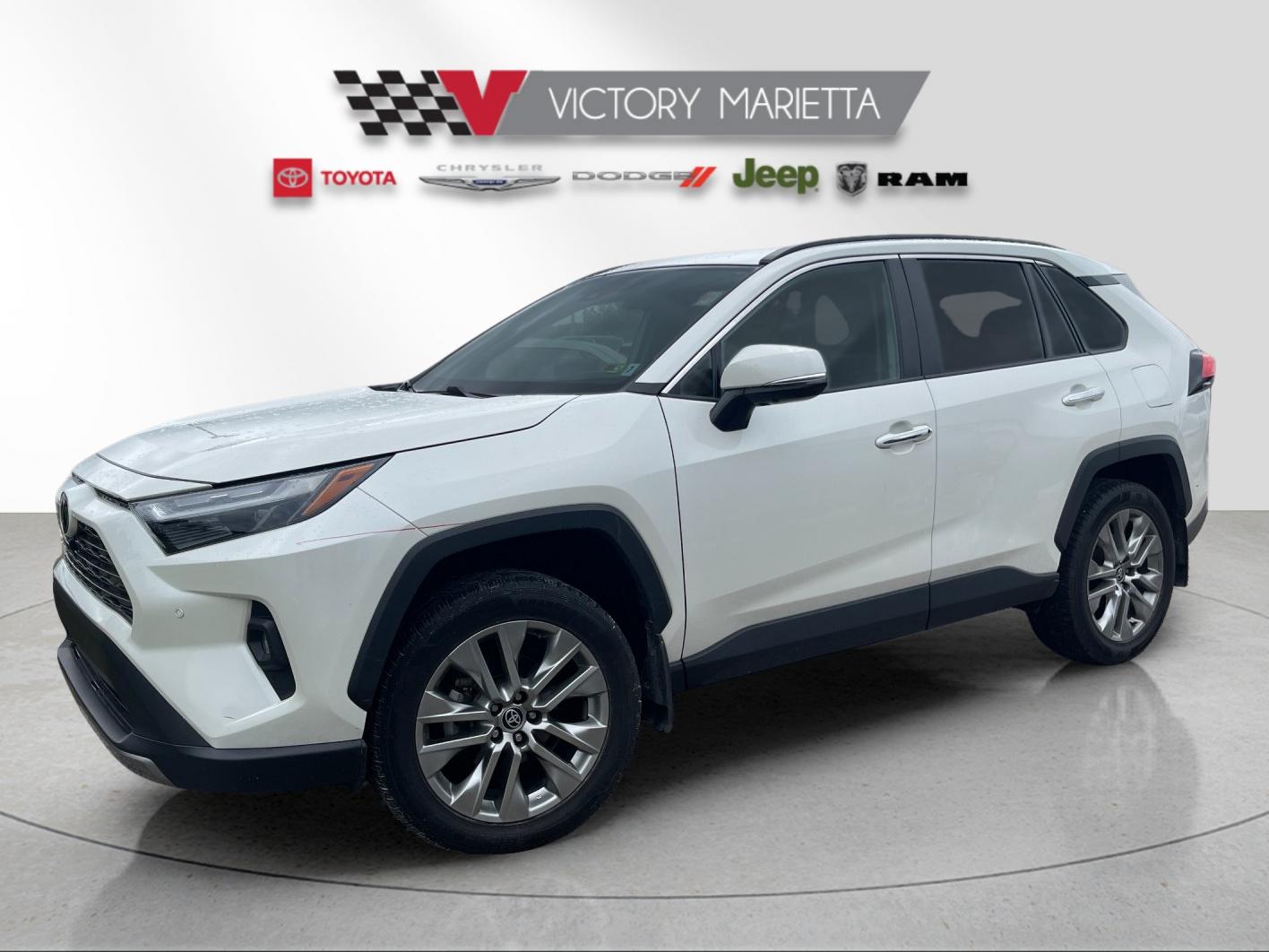 Used 2022 White Toyota Limited image 2