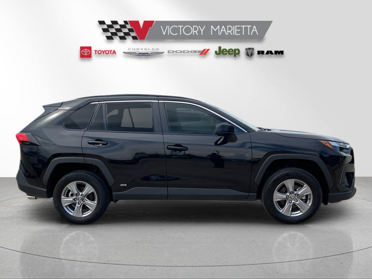 Used 2025 Midnight Black Metallic Toyota LE image 6