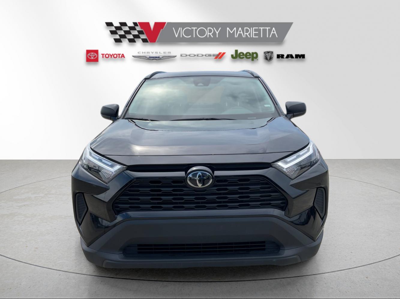 Used 2025 Midnight Black Metallic Toyota LE image 8