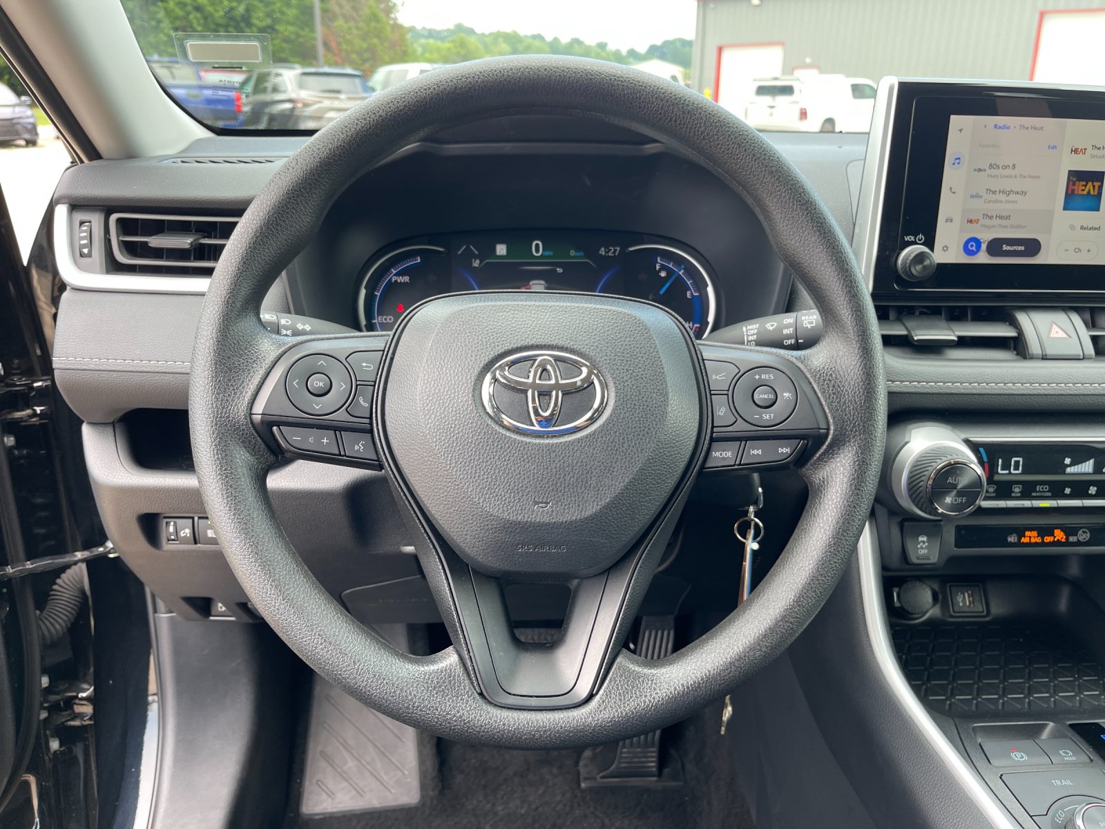 Used 2025 Midnight Black Metallic Toyota LE image 25