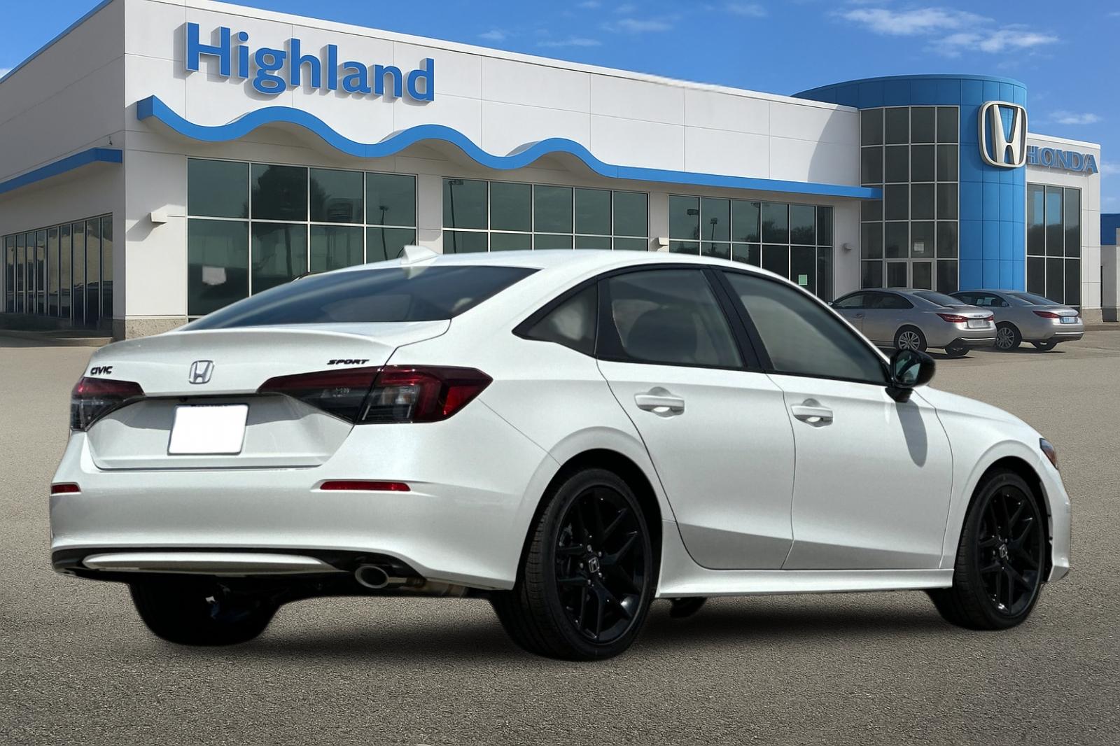 New 2026 Platinum White Pearl Honda Sport image 5