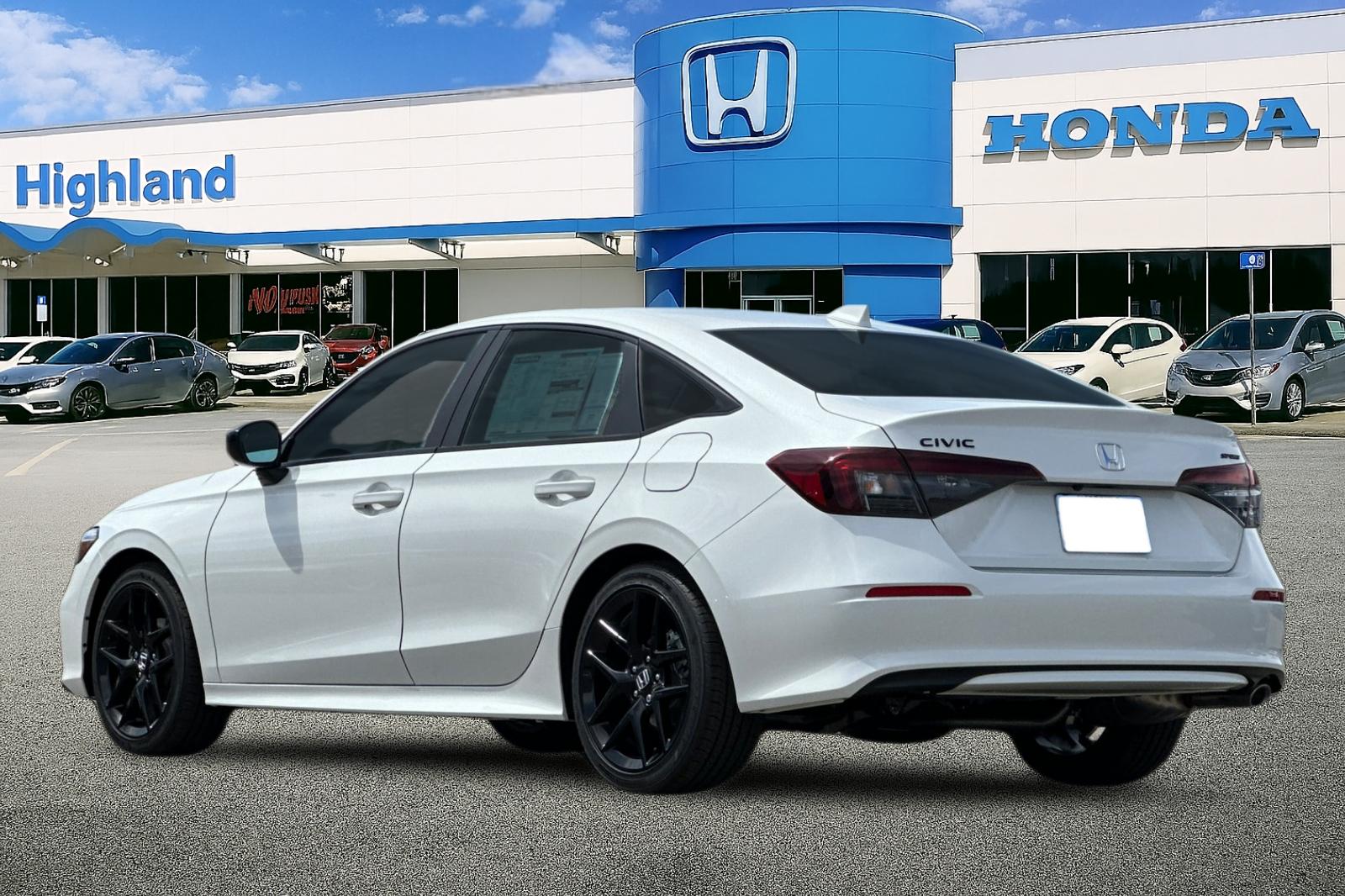New 2026 Platinum White Pearl Honda Sport image 3
