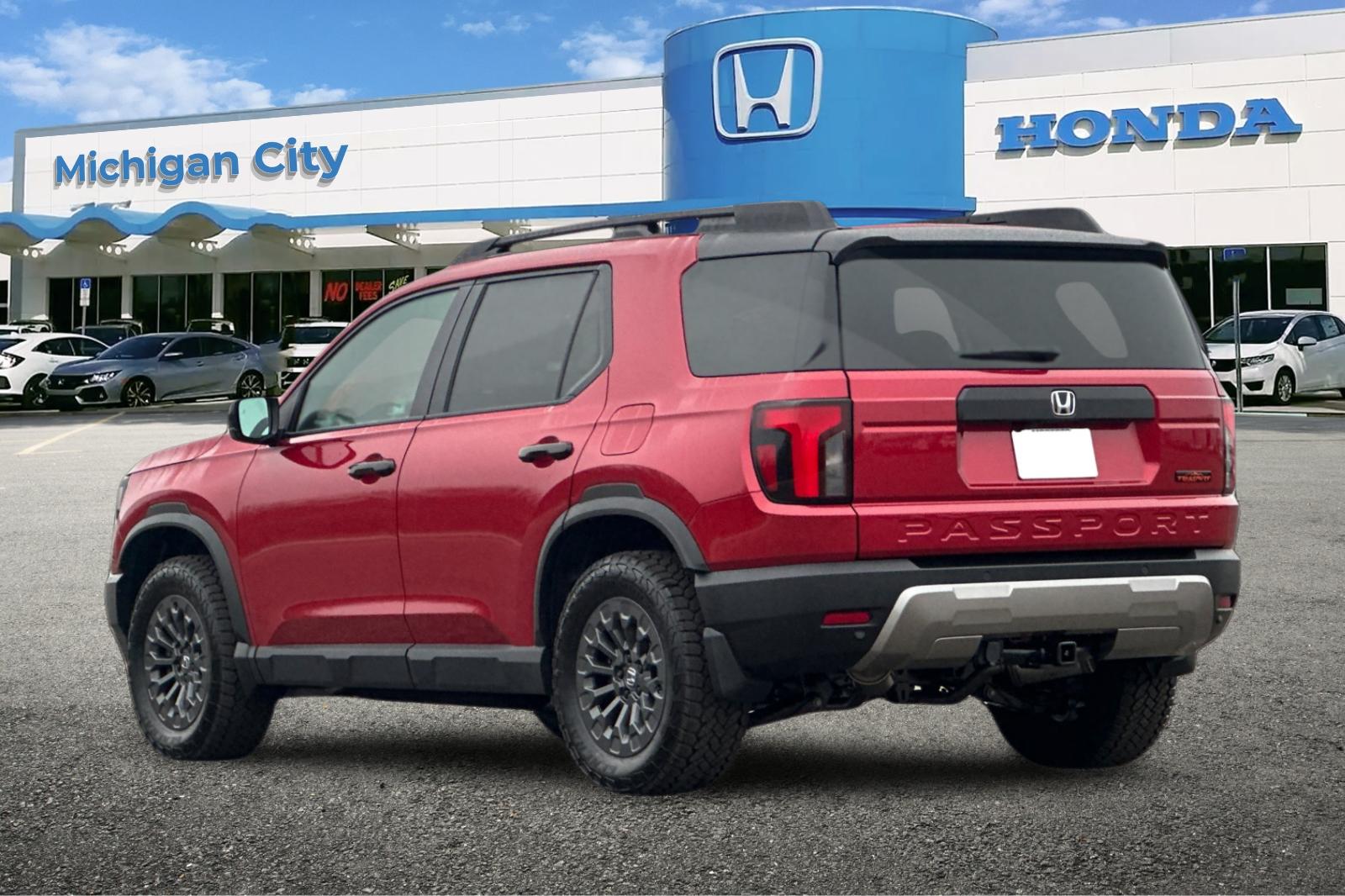 New 2026 Radiant Red Metallic II Honda TrailSport image 3
