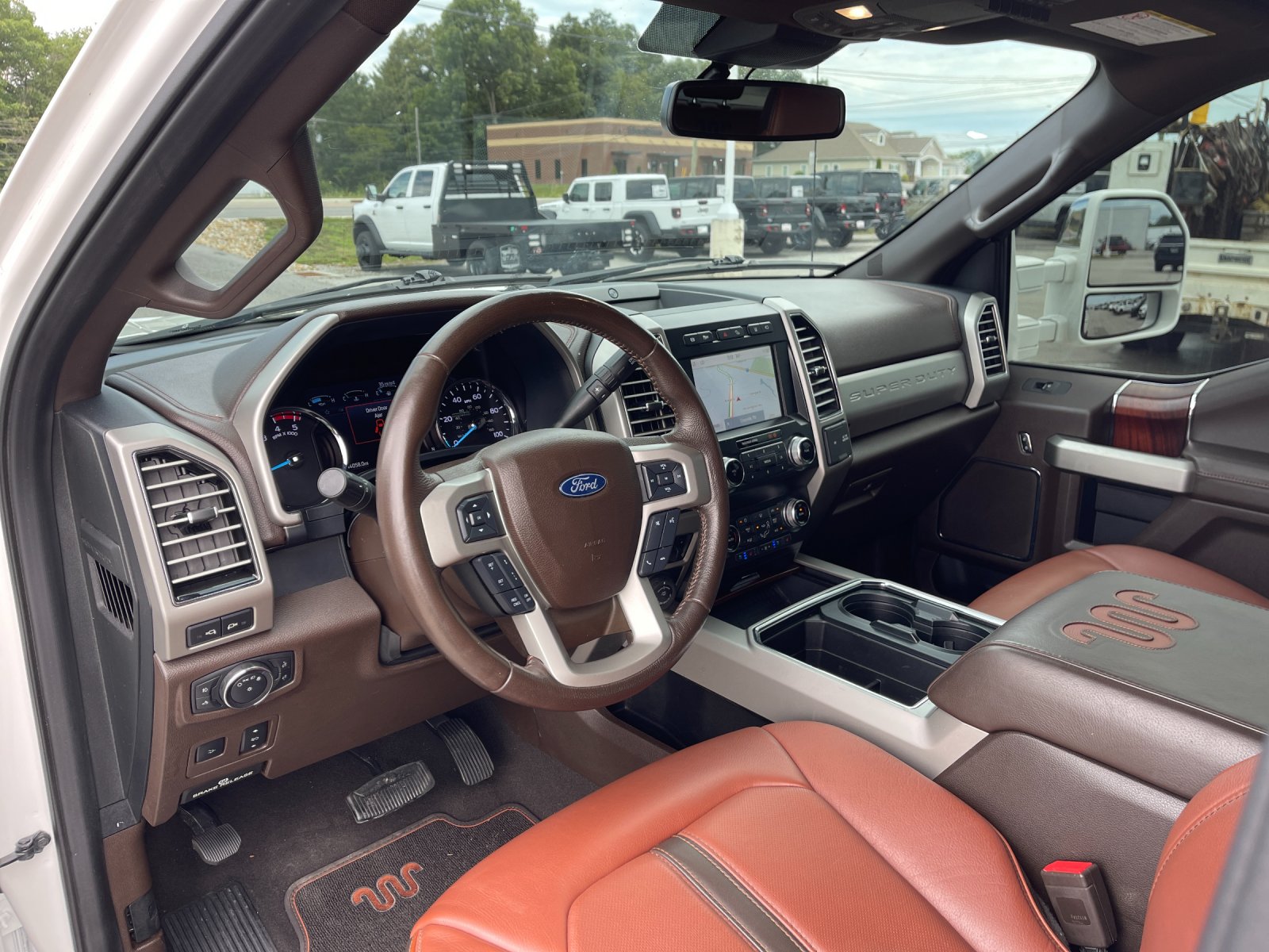 Used 2021 White Ford King Ranch image 11