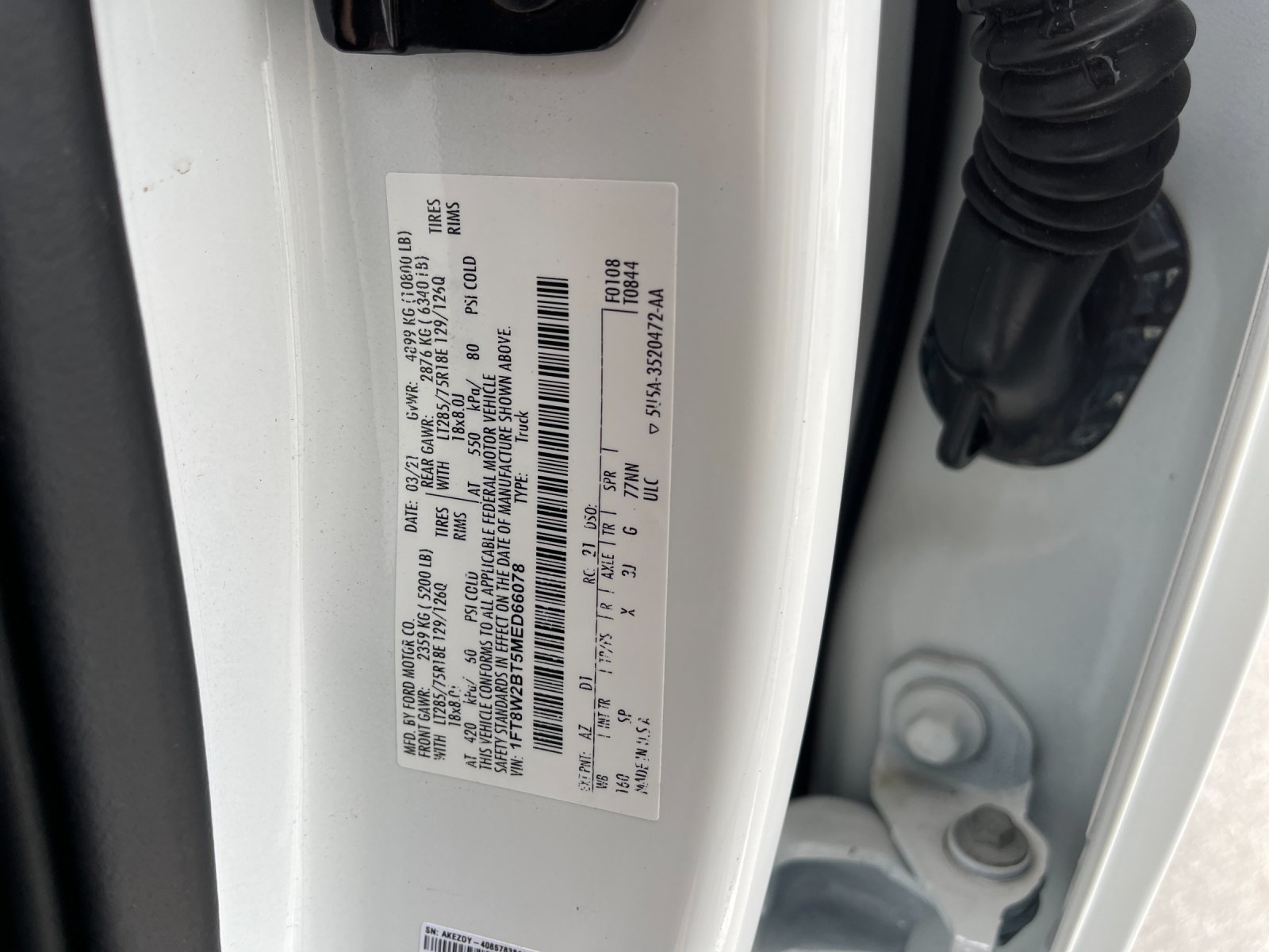 Used 2021 White Ford King Ranch image 33