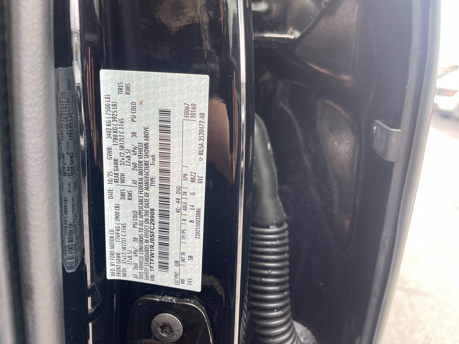 Used 2025 Black Ford Raptor R image 33