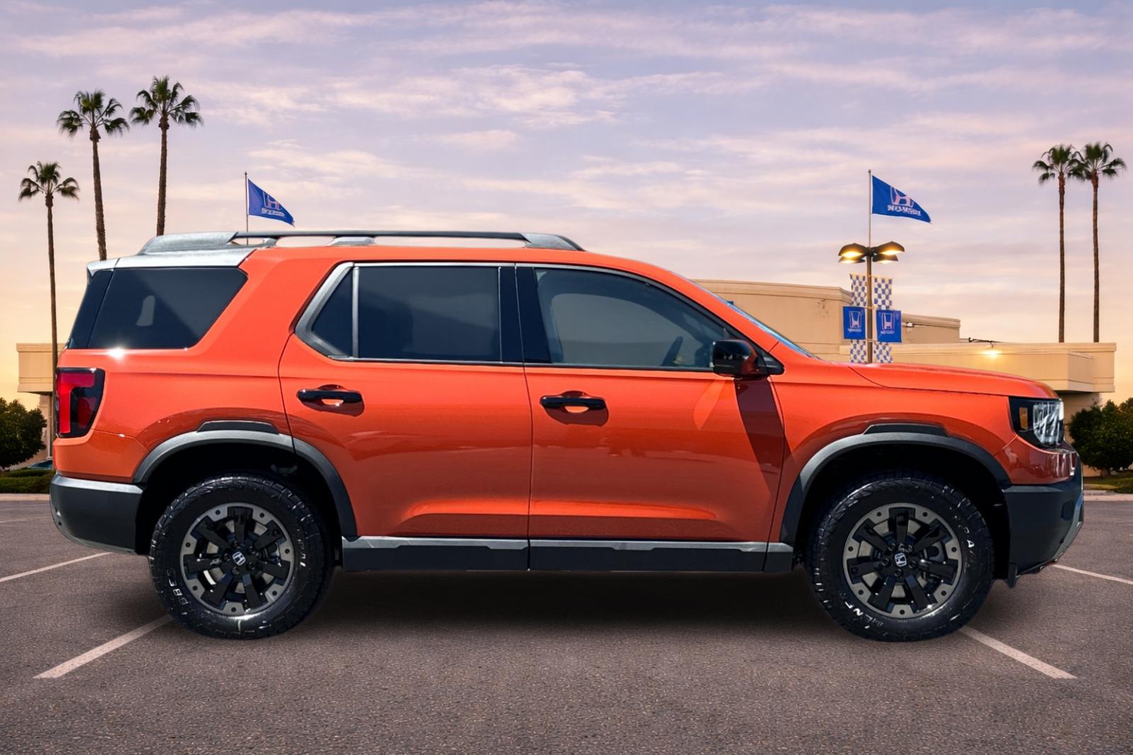 New 2026 Sunset Orange Honda TrailSport Elite image 3