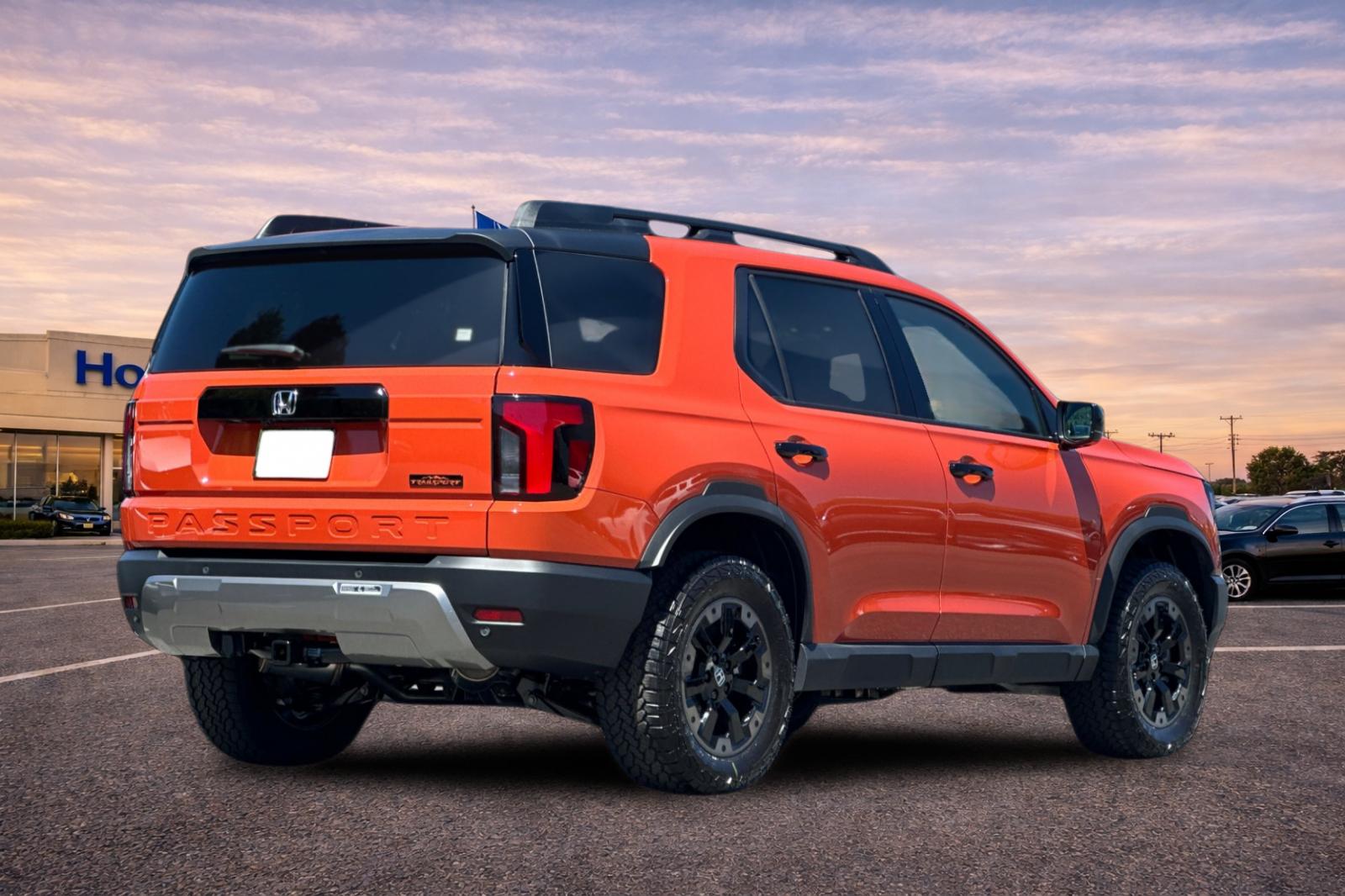 New 2026 Sunset Orange Honda TrailSport Elite image 4