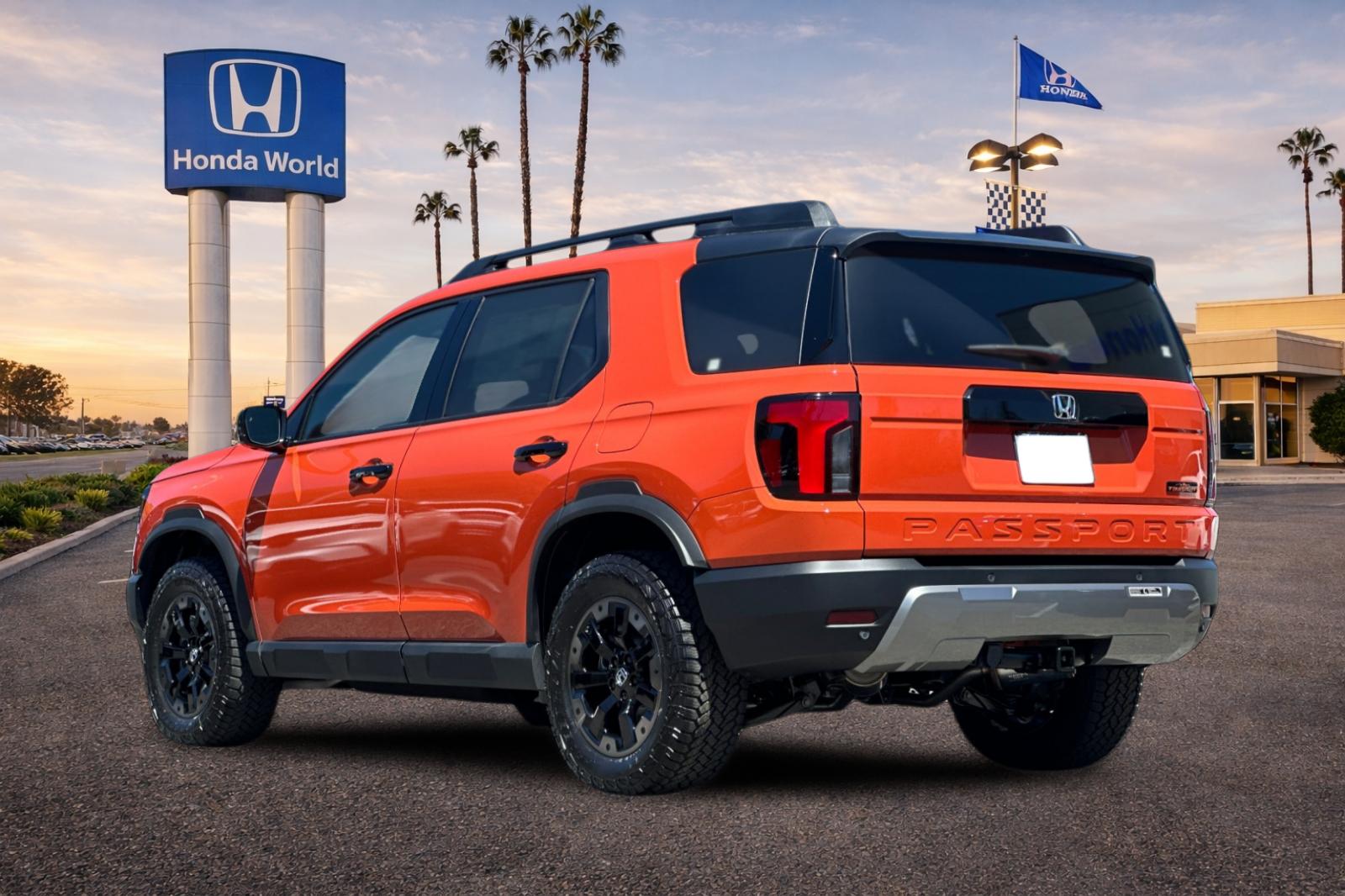 New 2026 Sunset Orange Honda TrailSport Elite image 6