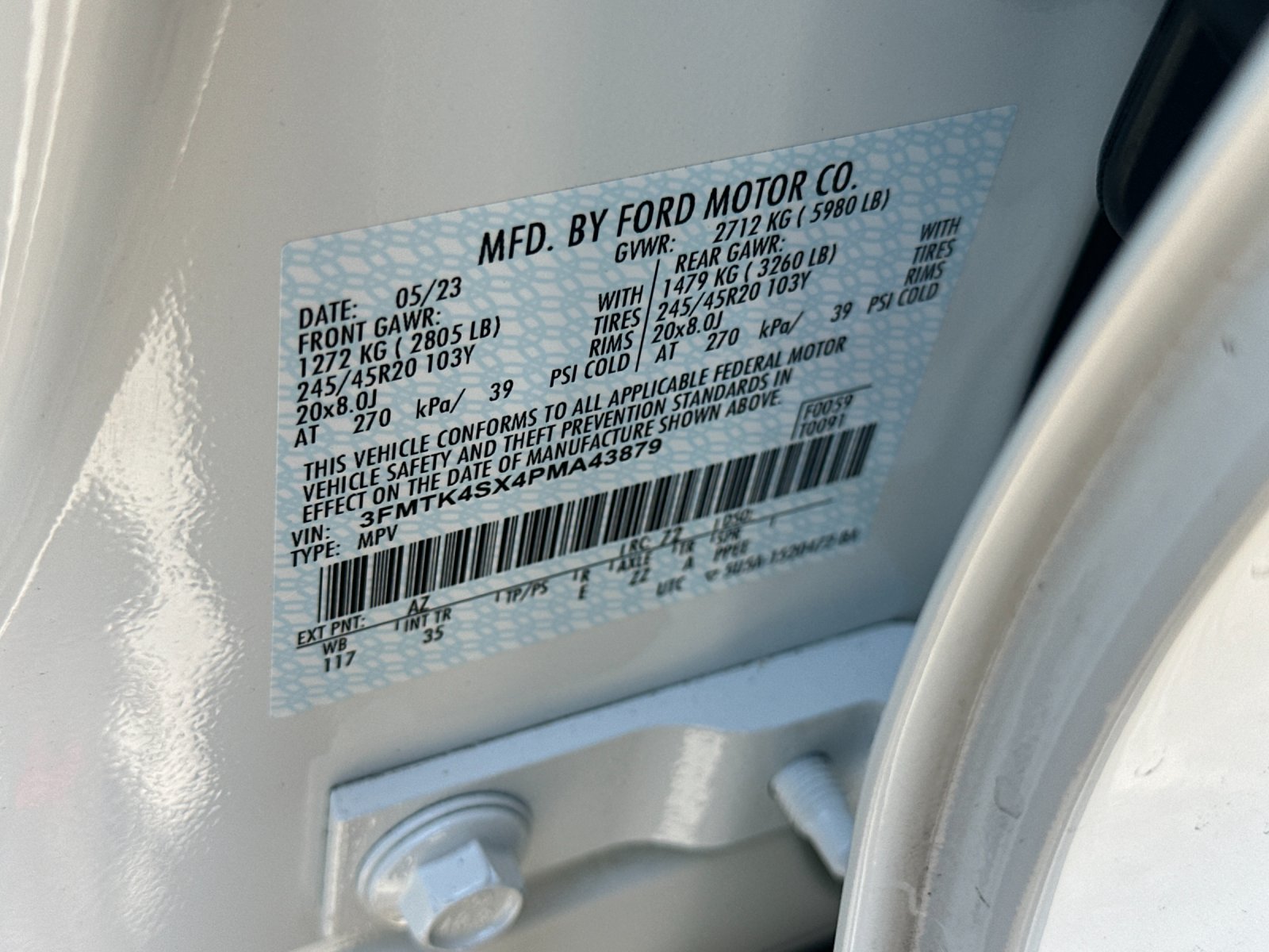 Used 2023 White Ford GT image 29
