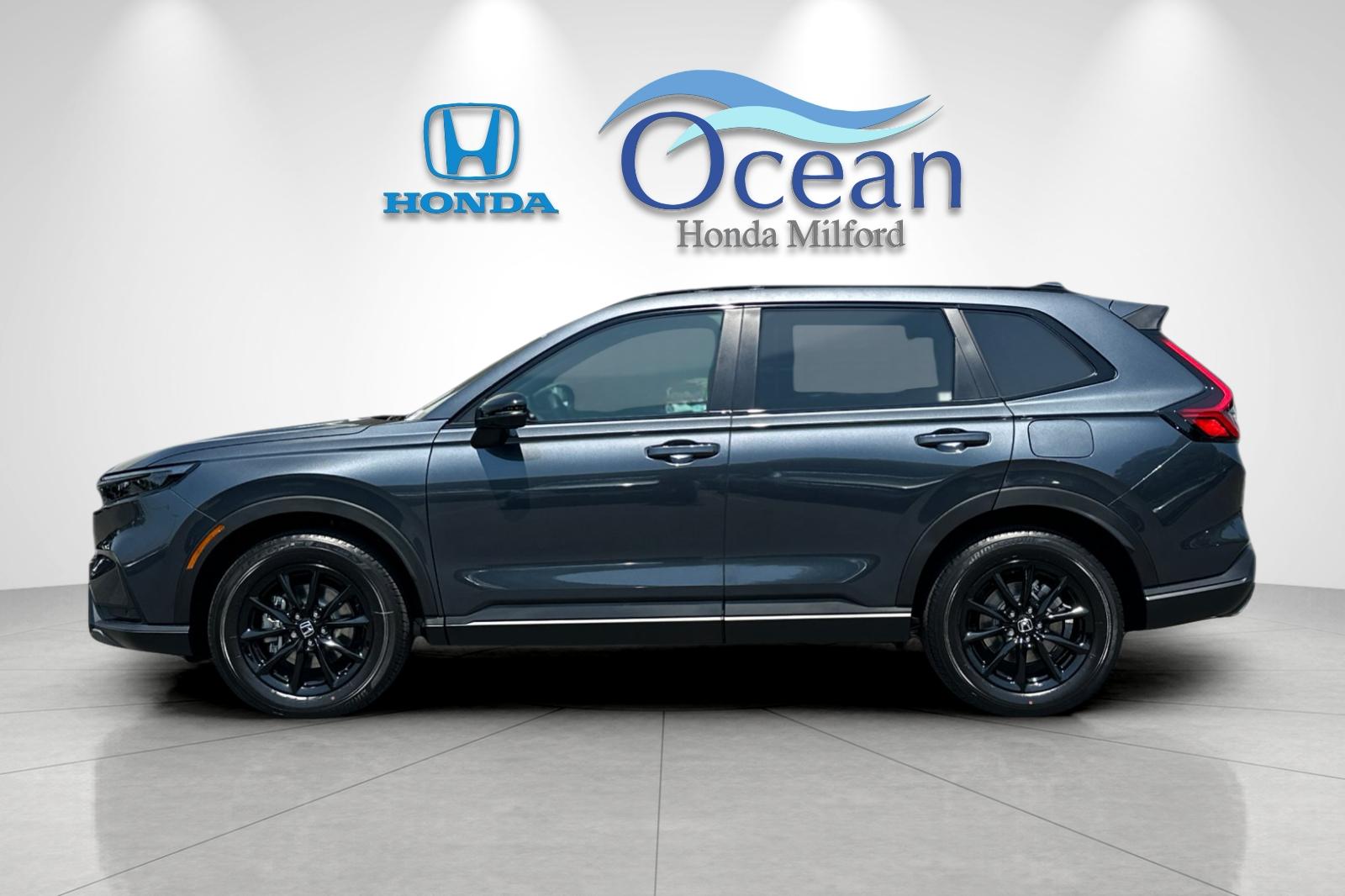 New 2026 Meteorite Gray Metallic Honda AWD Sport-L Hybrid image 2