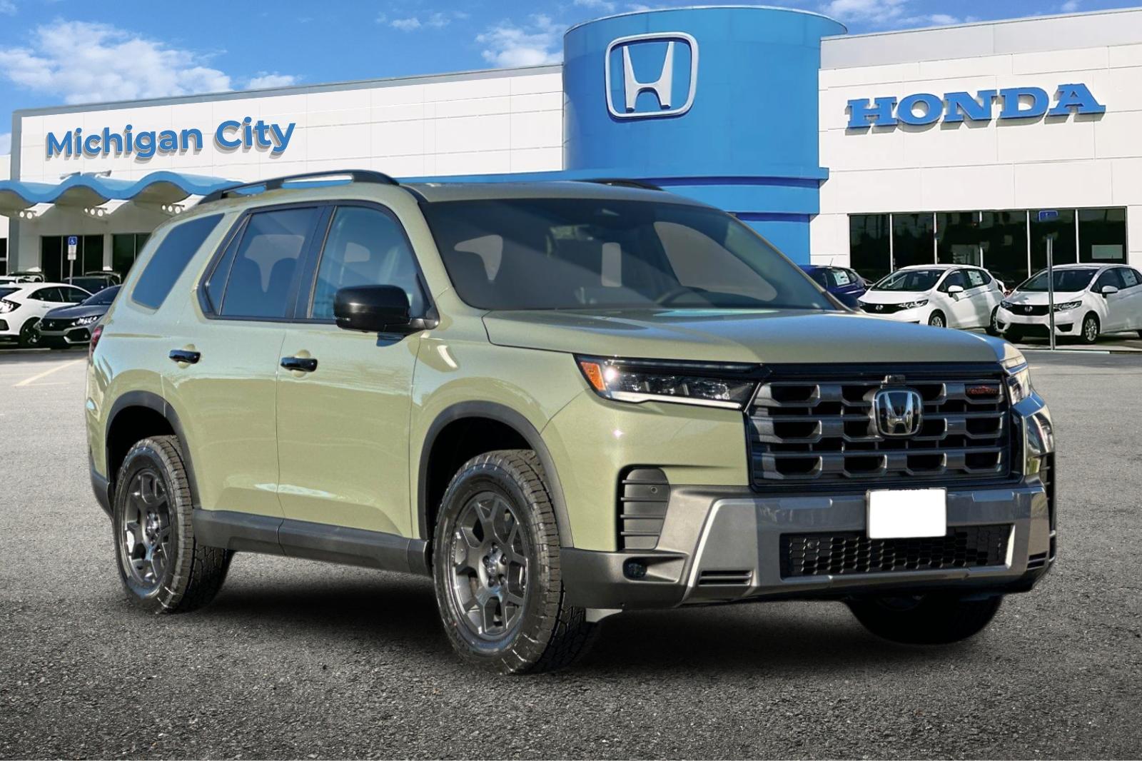 New 2026 Ash Green Metallic Honda TrailSport image 7