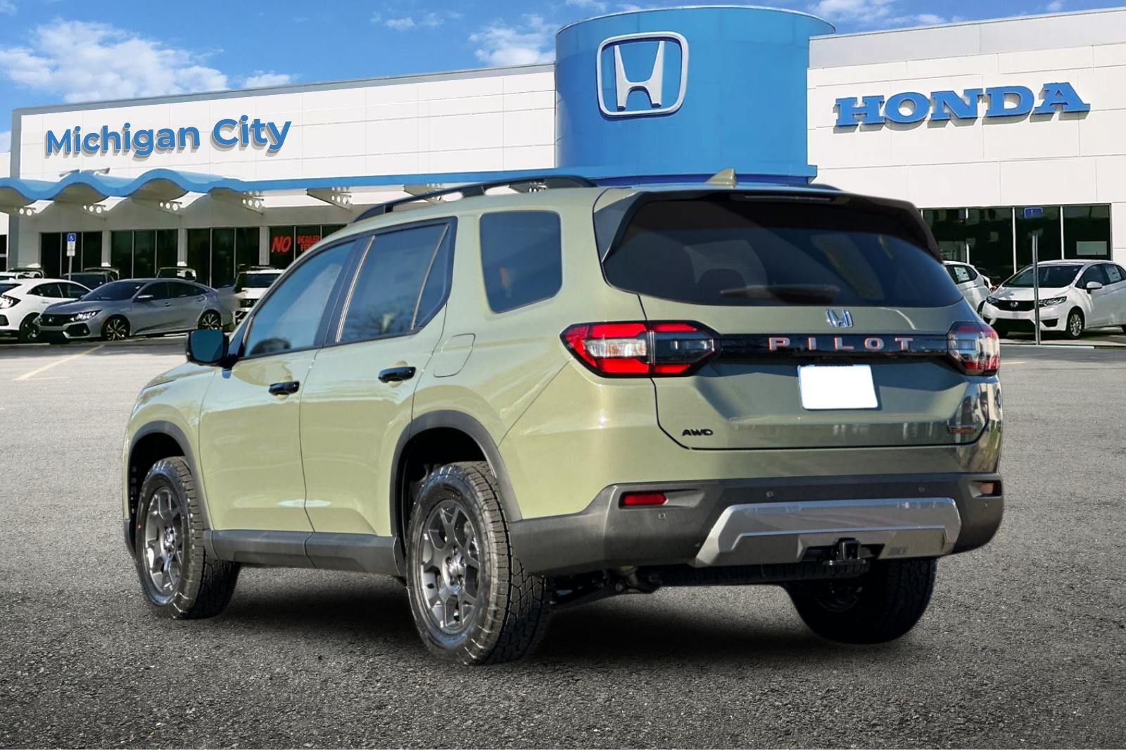 New 2026 Ash Green Metallic Honda TrailSport image 3