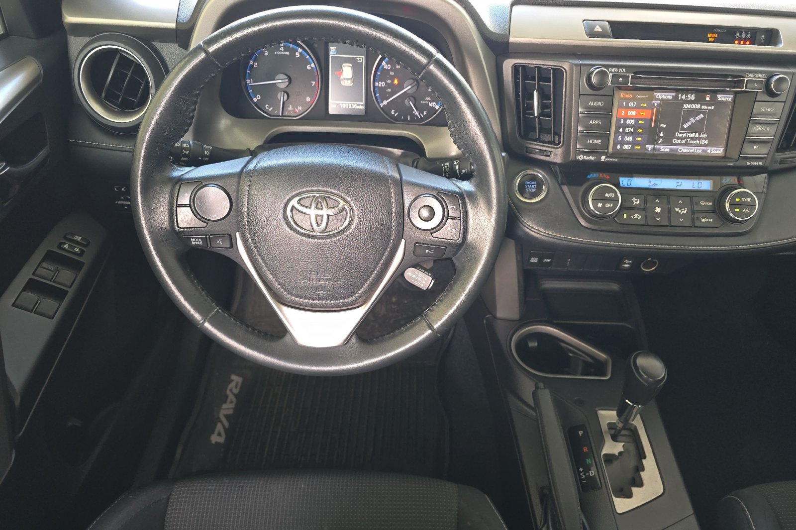 Used 2017 Black Toyota XLE image 11