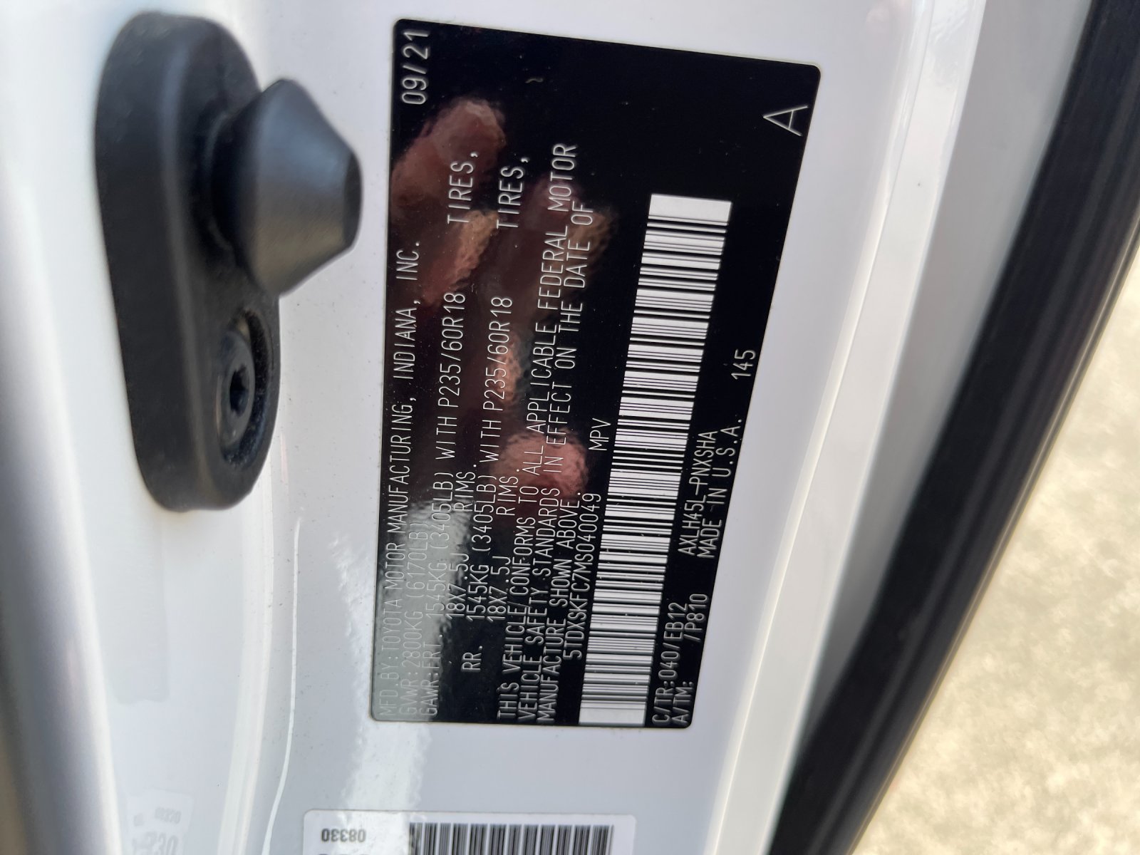 Used 2021 White Toyota XSE image 34