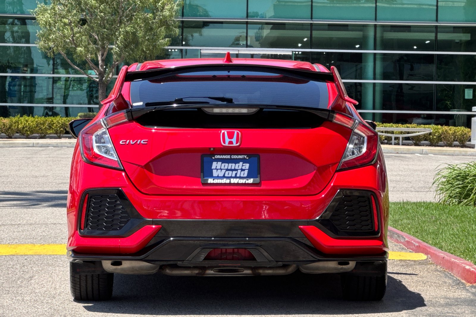 Certified Used 2019 Rallye Red Honda EX image 5