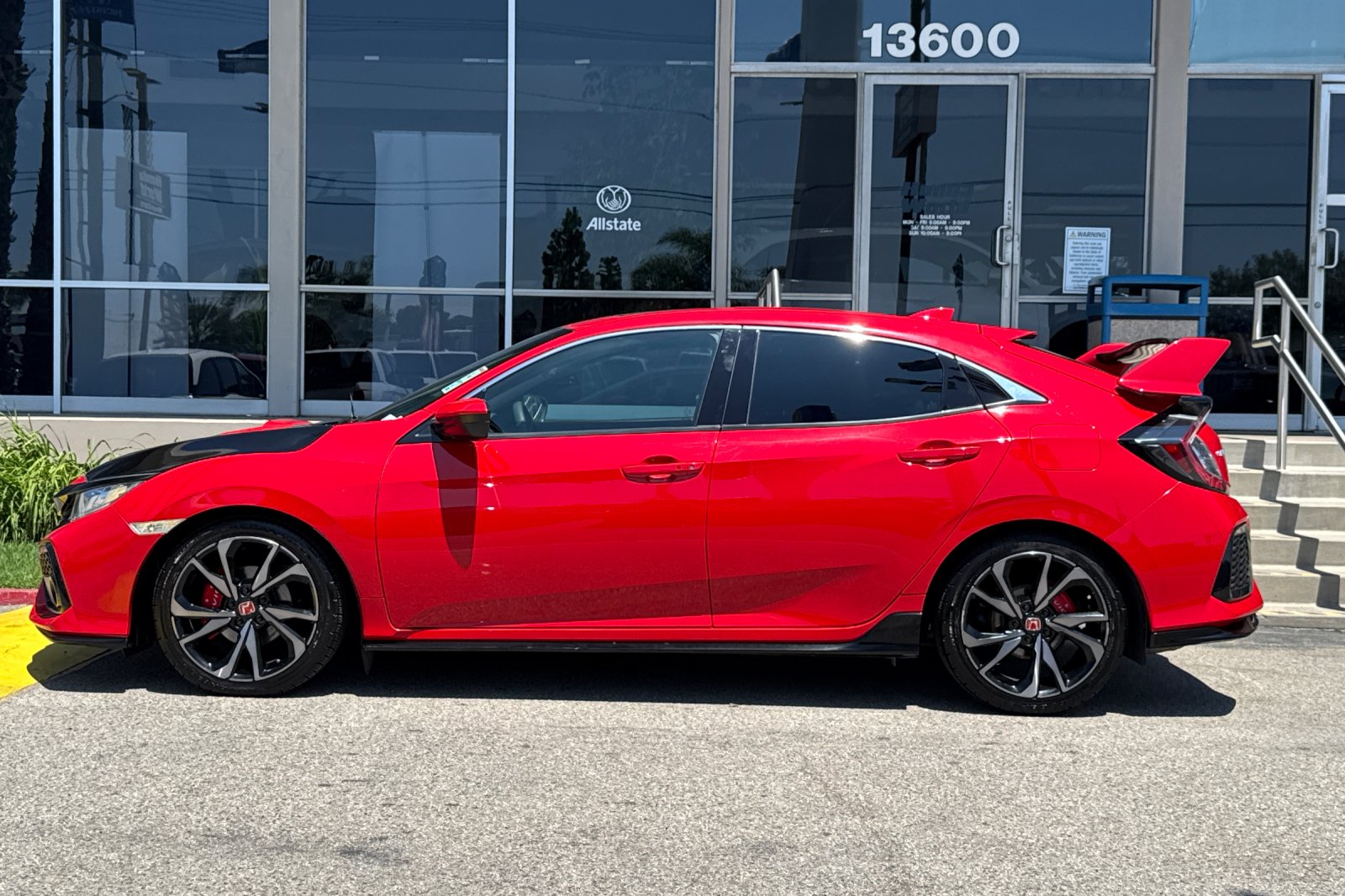 Certified Used 2019 Rallye Red Honda EX image 7