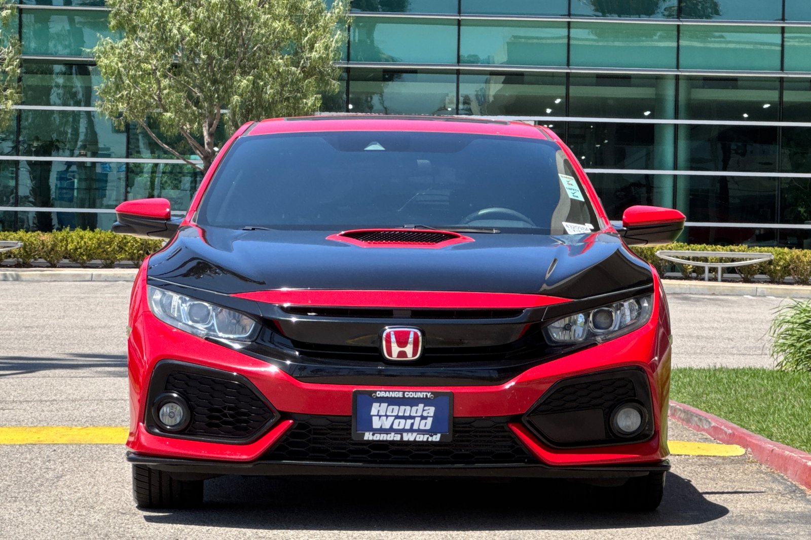 Certified Used 2019 Rallye Red Honda EX image 9