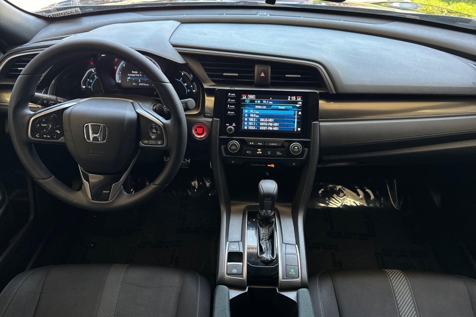 Certified Used 2019 Rallye Red Honda EX image 13