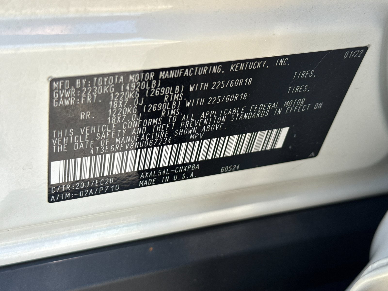 Used 2022 White Toyota XSE image 28