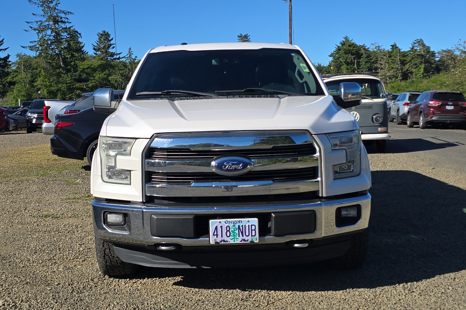 Used 2015 White Ford Lariat image 3