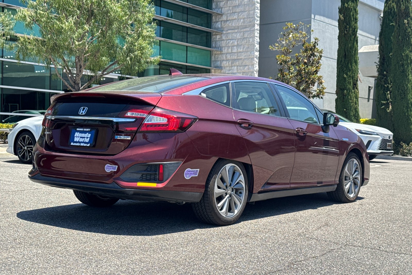 Certified Used 2019 Crimson Pearl Honda Base image 5