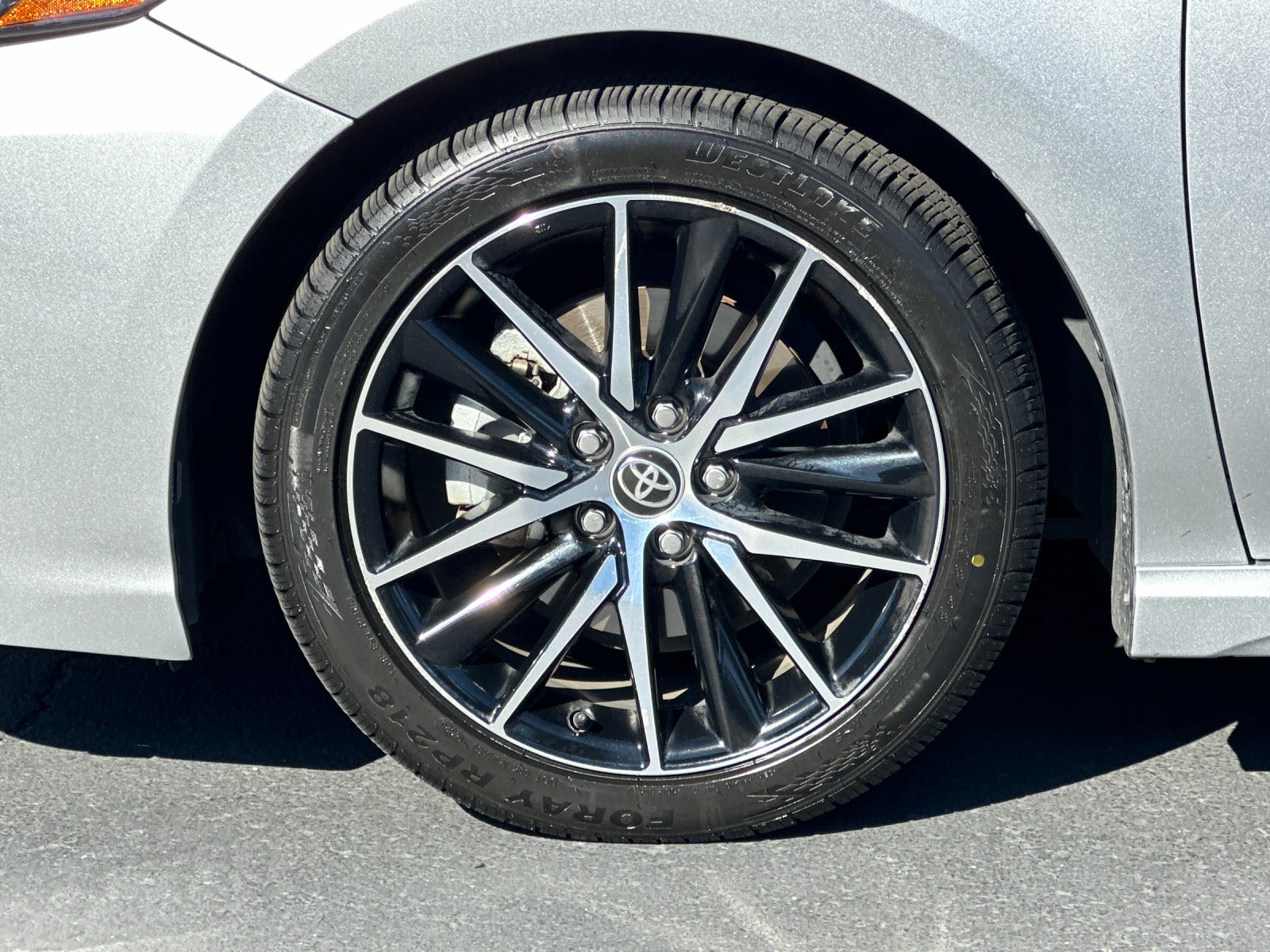 Used 2022 Silver Toyota SE image 23