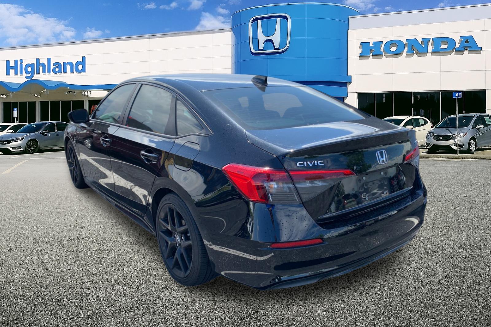 Certified Used 2023 Crystal Black Pearl Honda 2.0L 4D SPORT image 3