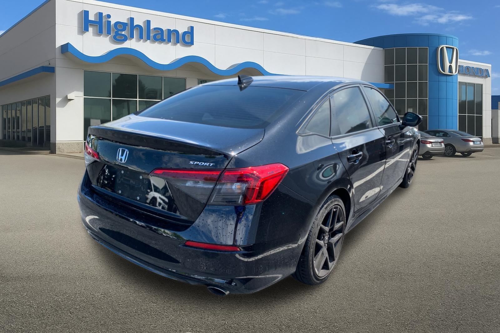 Certified Used 2023 Crystal Black Pearl Honda 2.0L 4D SPORT image 5