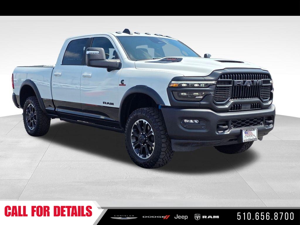 New 2026 Bright White Clear-Coat Exterior Paint RAM Rebel image 3