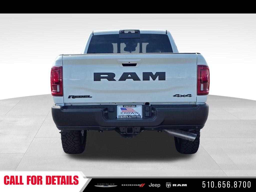 New 2026 Bright White Clear-Coat Exterior Paint RAM Rebel image 6
