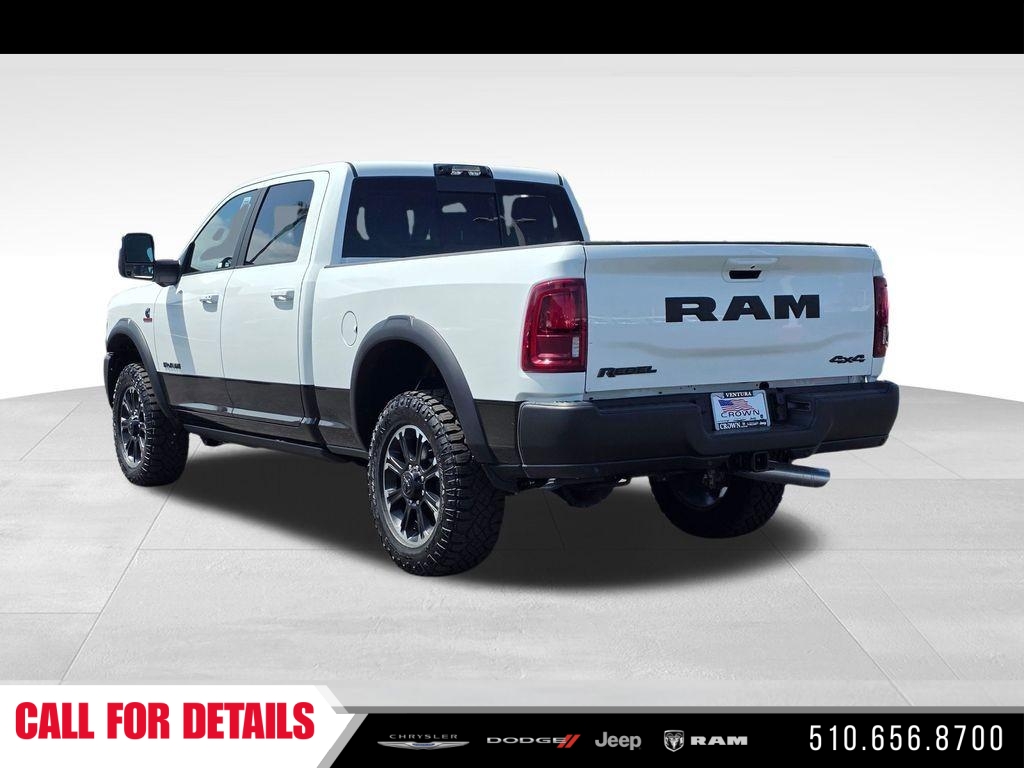 New 2026 Bright White Clear-Coat Exterior Paint RAM Rebel image 7