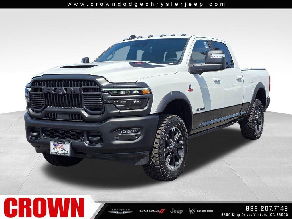New 2026 Bright White Clear-Coat Exterior Paint RAM Rebel image 24