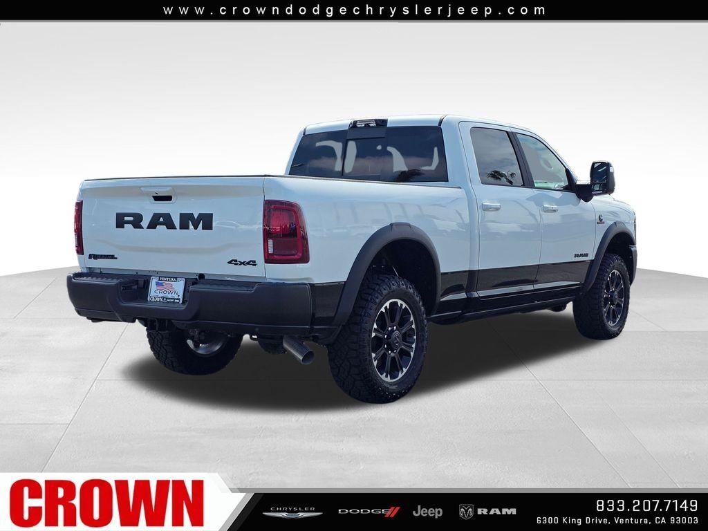 New 2026 Bright White Clear-Coat Exterior Paint RAM Rebel image 28