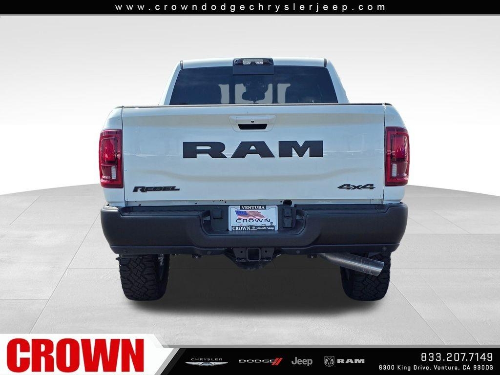 New 2026 Bright White Clear-Coat Exterior Paint RAM Rebel image 29