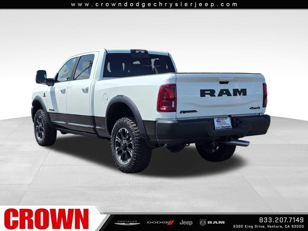 New 2026 Bright White Clear-Coat Exterior Paint RAM Rebel image 30