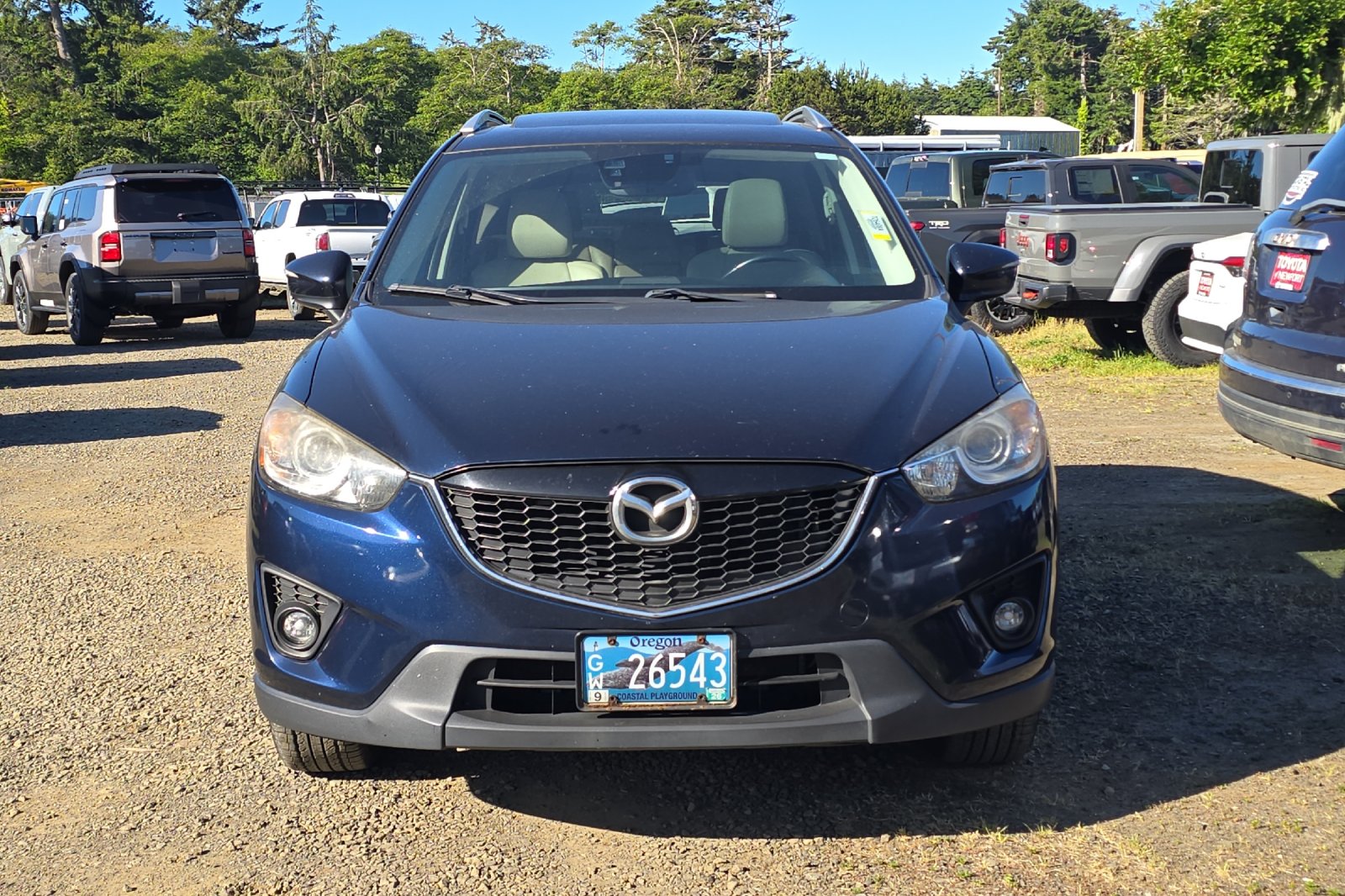 Used 2015 Blue Mazda Grand Touring image 3