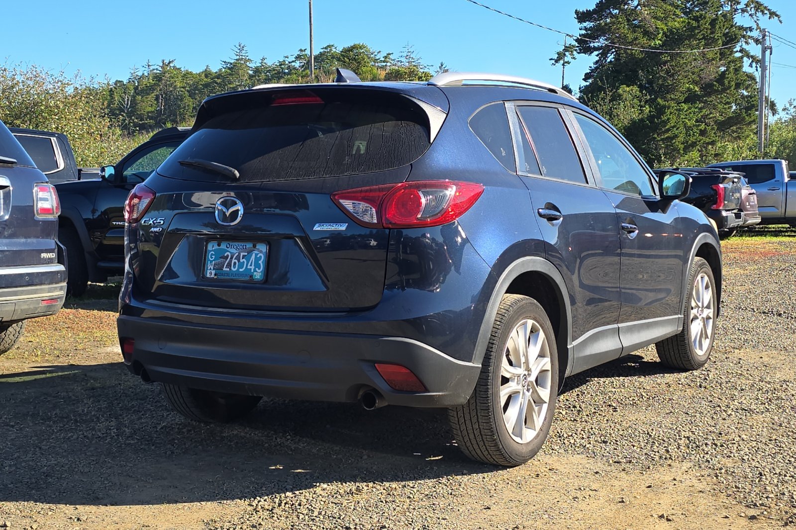 Used 2015 Blue Mazda Grand Touring image 5