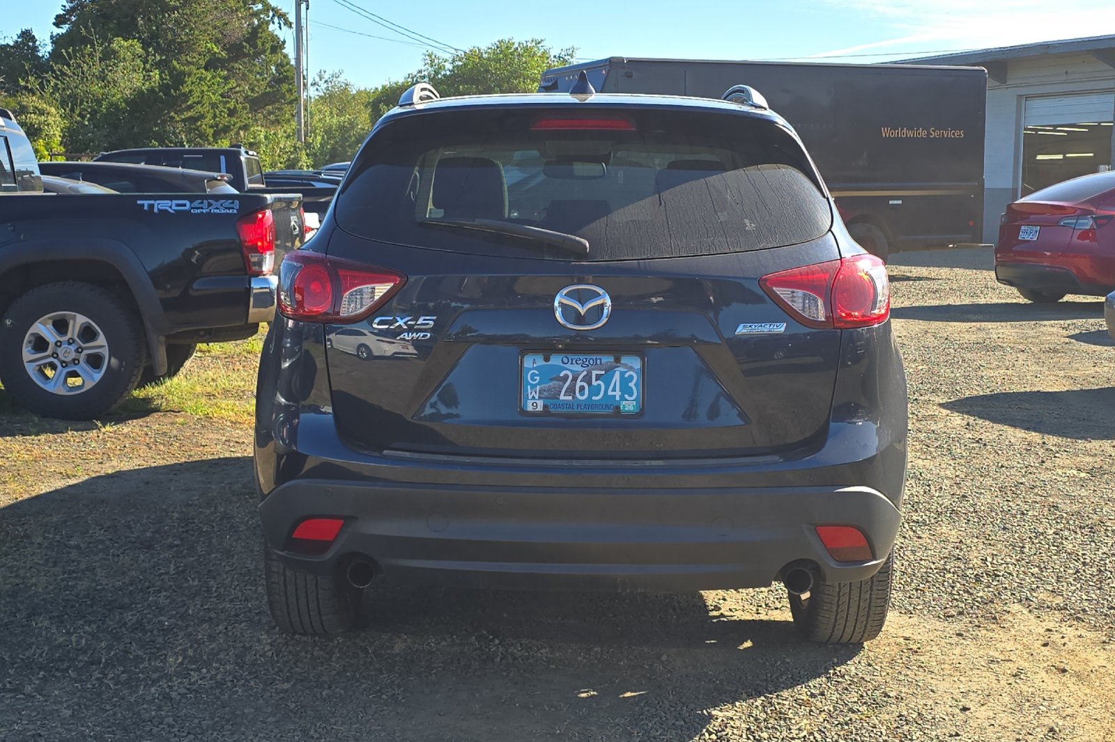 Used 2015 Blue Mazda Grand Touring image 6