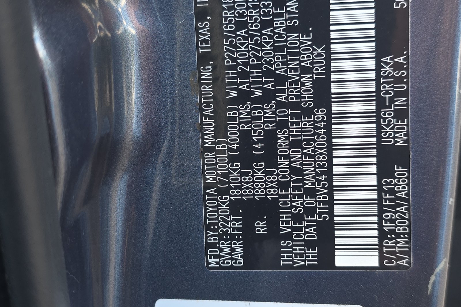 Used 2008 Slate Metallic Toyota SR5 image 28