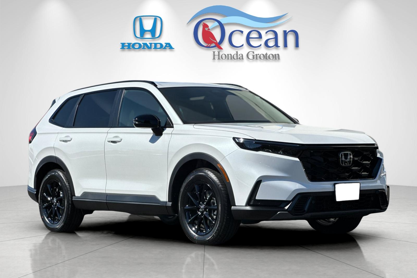 New 2026 Solar Silver Metallic Honda AWD Sport-L Hybrid image 7