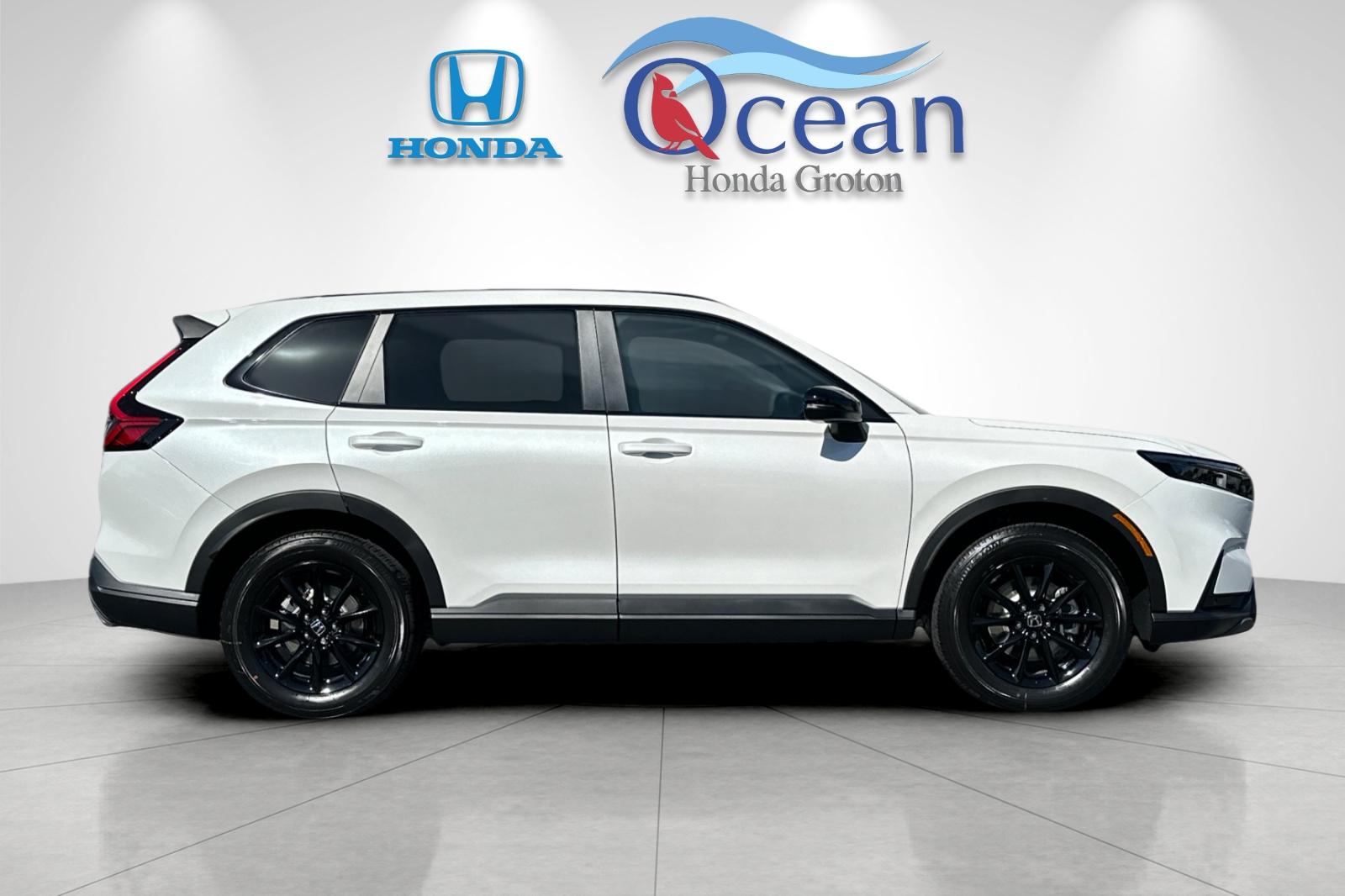 New 2026 Solar Silver Metallic Honda AWD Sport-L Hybrid image 6