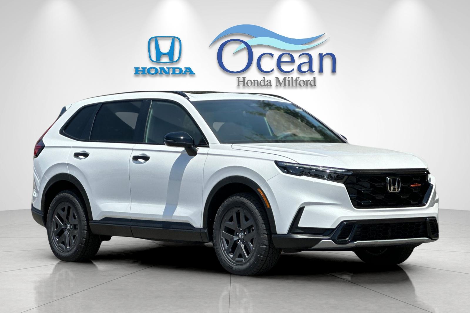 New 2026 Platinum White Pearl Honda AWD TrailSport Hybrid image 7