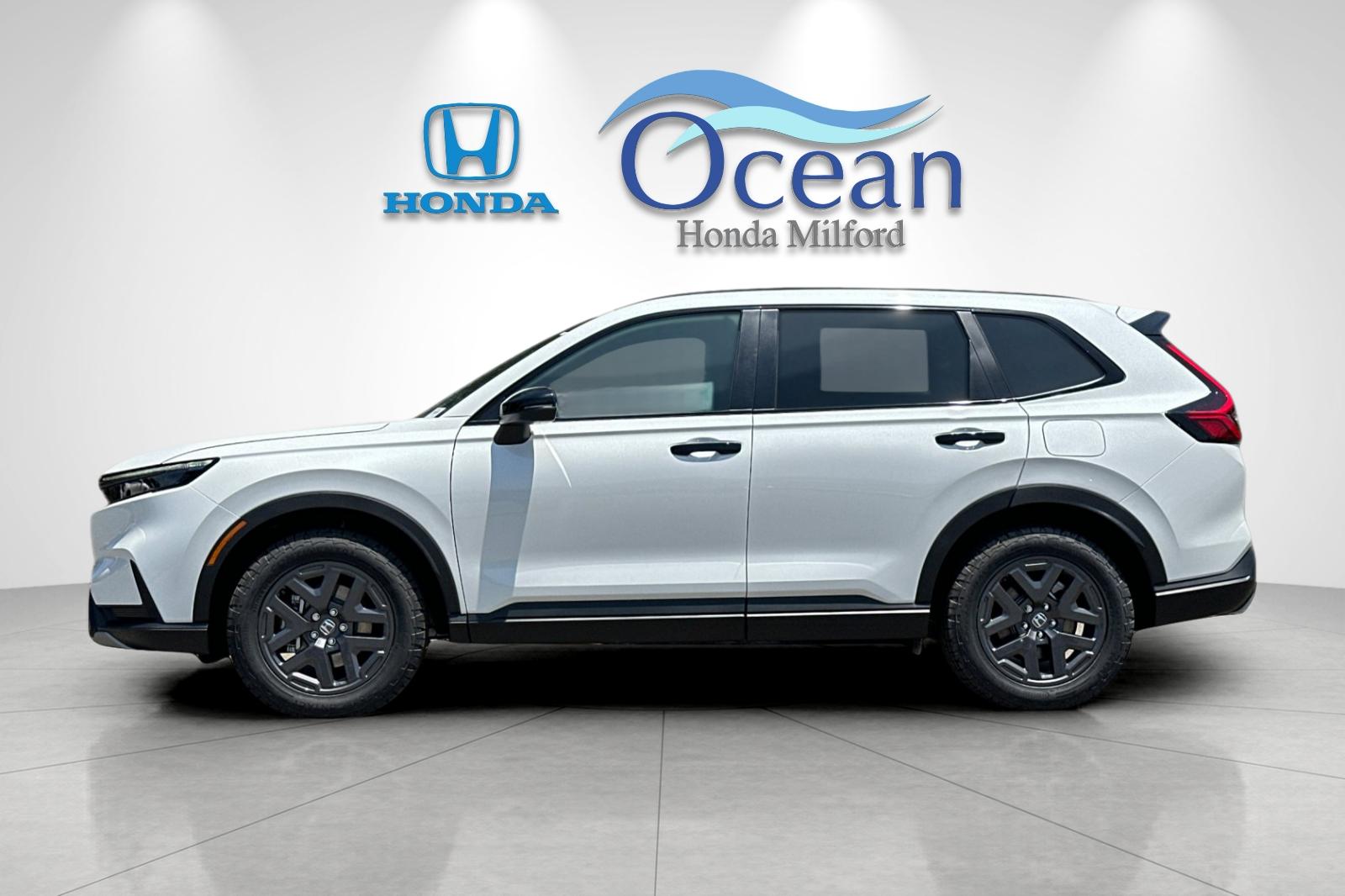 New 2026 Platinum White Pearl Honda AWD TrailSport Hybrid image 2